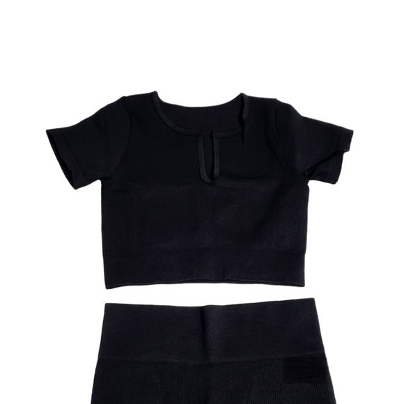 New 3pcs Yoga or Workout outfits for Women/Seamless/Thick and stretchable - Picture 3 of 5